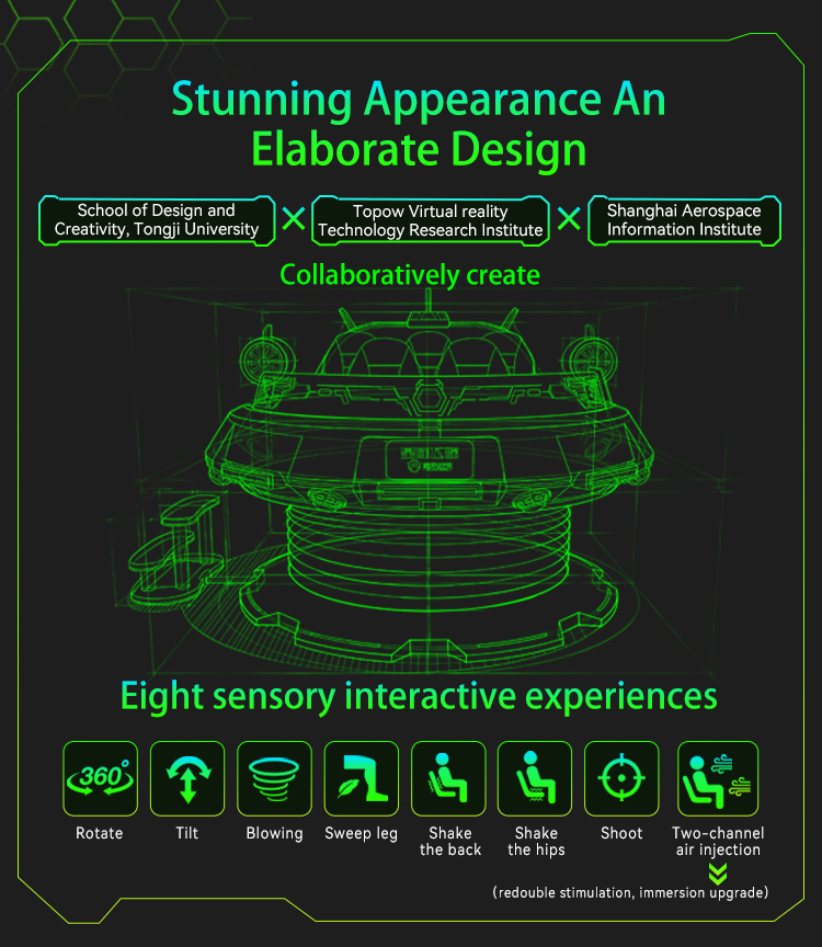 Звезда VR UFO (5 места)