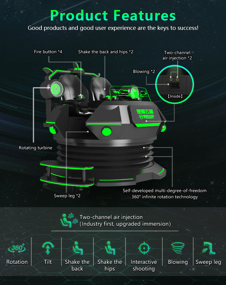 Звезда VR UFO (2 места)